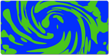 green blue swirl XXL Gaming Mousepad