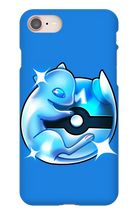 Shiny Mew on Shiny Master Ball Iphone Case