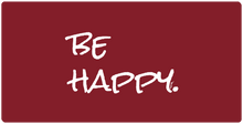 be happy. signature mega mousepad