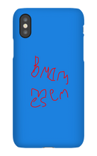 bman's iphone case (blue is not my fav color)