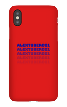 alextuber001 iPhone Phone Cases