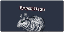 RonskiDegu XXL Hiiri matto