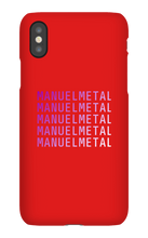 manuelmetal iPhone Phone Cases