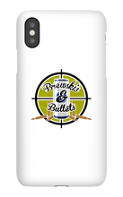 Brewskis & Bullets iPhone Case