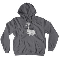 Hoodies (No-Zip/Pullover)high quality-Samurai duck