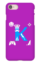 keekster_ Logo (White) iPhone Phone Cases