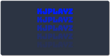 KJPlayz XXL Gaming Mousepad