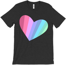 T-Shirt  - Heart - Neutral Colours