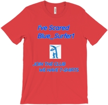 scared blue_surfer1 T-Shirts