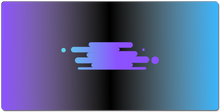Purple Blue Fade Custom Mousepad