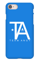 Team Angy Iphone Case || Logo White