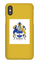 Davidson family Crest iPhone Phone Case