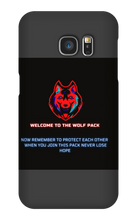 the wolf pack  Samsung Phone Cases