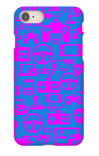 LMY gamer purple iPhone Phone Cases