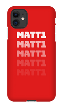 matt1 iPhone Phone Cases