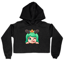 wink women's cropped hoodie