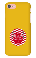 Fae's Xmas iPhone Case Candy Cane Red