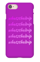 whatsthedrip iPhone Phone Cases