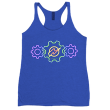 Rainbow gears women's racerback