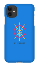 VIXOPHER CENTERED LOGO iPHONE CASE