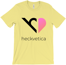 Heckvetica Black/Pink Logo T-Shirt