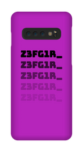 Z3FG1R_ Black Text Samsung Cases