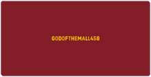 godofthemall458 XXL Gaming Mousepad