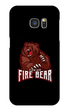 Fire Bear Samsung Phone Case