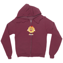 Waffle Cool Zip Up Hoodie