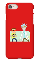 Capinha iPhone Rick and Morty Chave