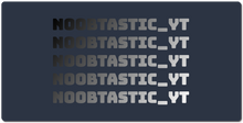 noobtastic_yt XXL Gaming Mousepad