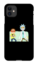 Capinha iPhone Rick and Morty Chave