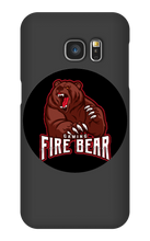 Fire Bear Samsung Phone Case