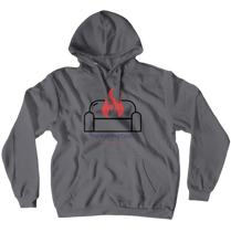 Burning Couch Hoodies (No-Zip/Pullover)
