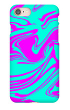 Purple And Cyan Phone Case
