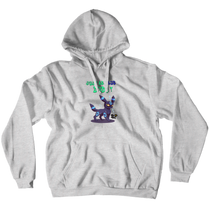 Blue Reaper Hoodie (No-Zip/Pullover)