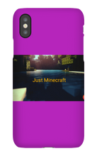 Just Minecraft Iphone case