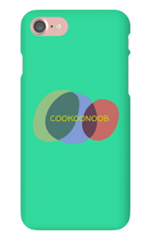 Cookoonoob iPhone Case  (ElizabethCamdenDesign)