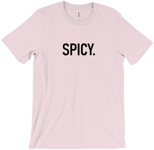 SPICY. Tees (Black on White)