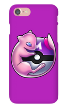Mew on Master Ball iPhone Case