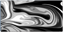 Black And White XXL Gaming Mousepad