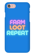 Farm Loot Repeat iPhone Cases