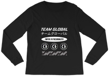 Team Global Black Stroke Long Sleeve Tee