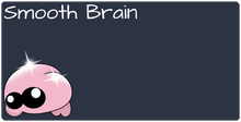 Smooth Brain XXL Gaming Mousepad