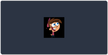 Timmy Turner mousepad XXL