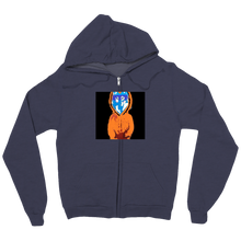 Cuddly zip-up-hoodie