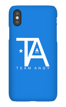 Team Angy Iphone Case || Logo White
