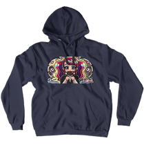Mira Silver Ice Cream Hoodie (No-Zip/Pullover)