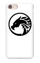 QcDragonz iPhone Phone Cases Black Logo
