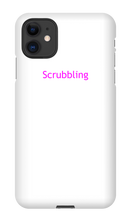Simple Scrubbling iphone 8 case
